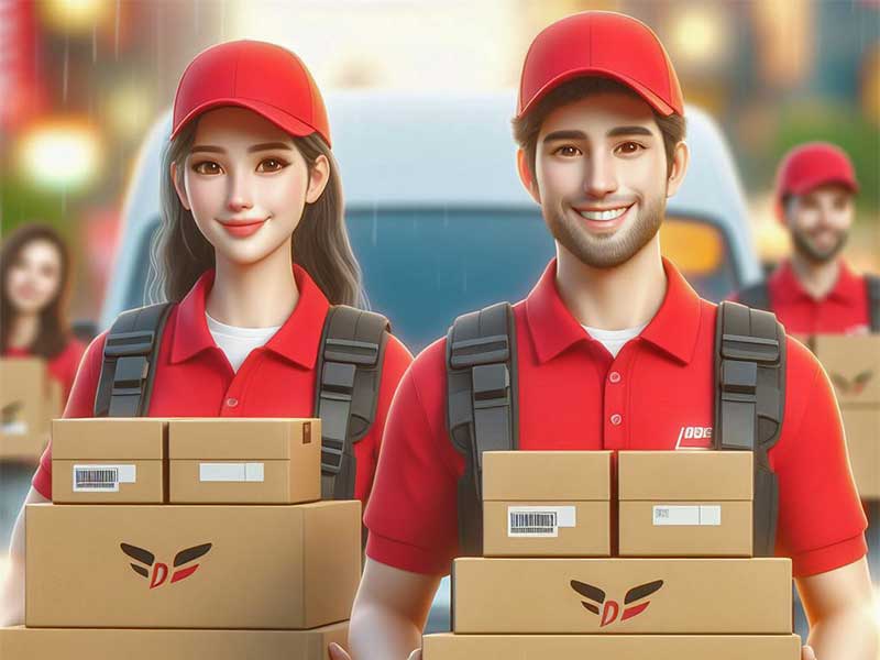 food delivery couriers