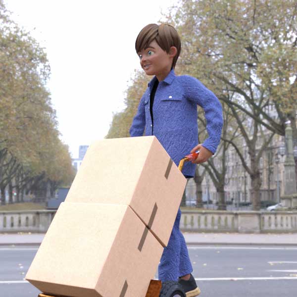 efficient productive courier